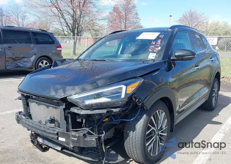 2021 Hyundai Tucson Ultimate из США, поврежденный, VIN KM8J3CAL9MU282946